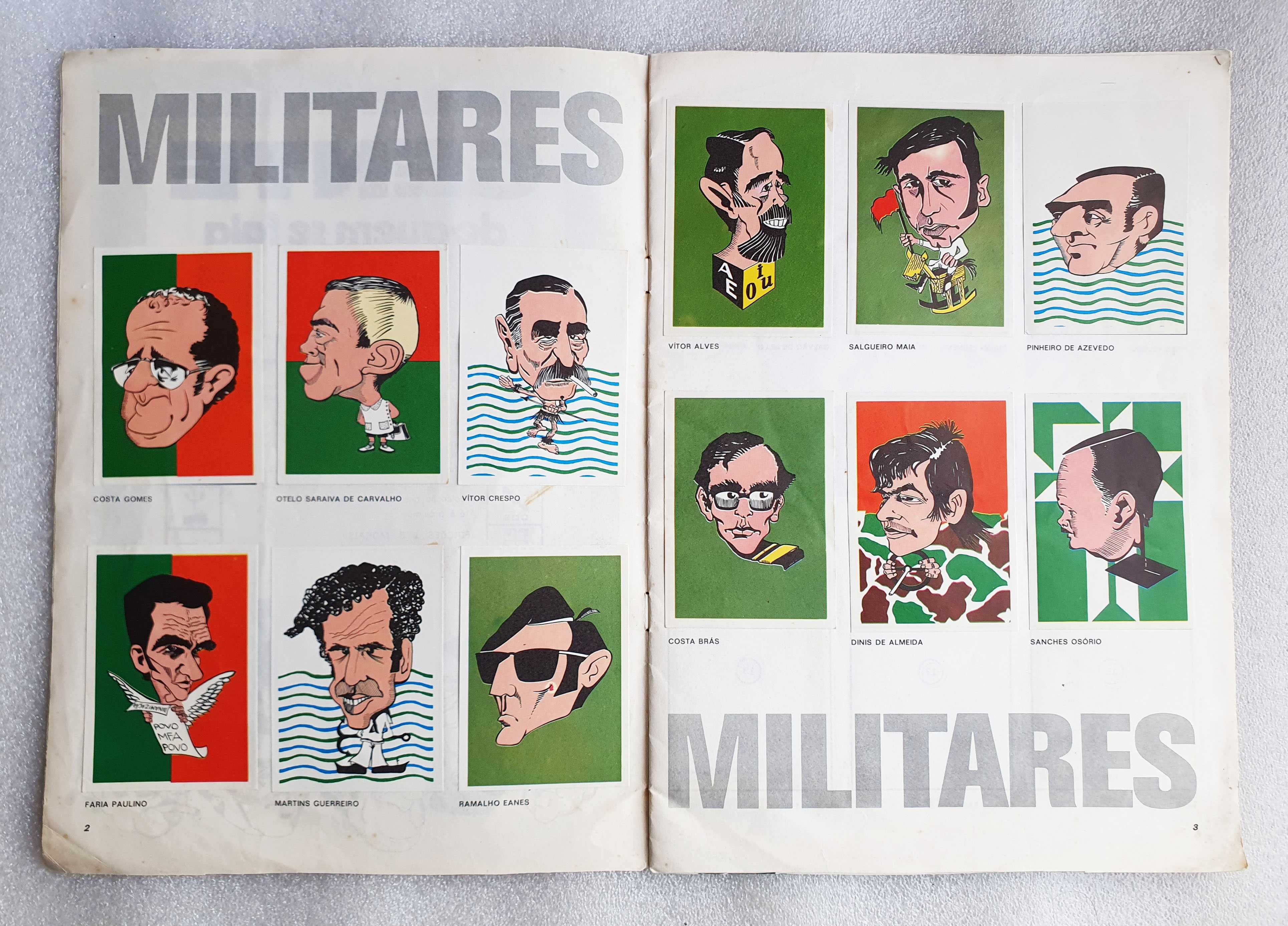 Antiga Caderneta Completa "Gente de quem se fala" ~  92 Cromos ~ RARA