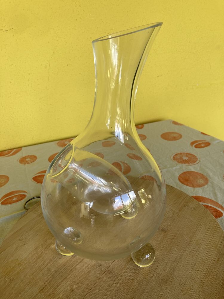 Decantador vinho com espaço para gelo