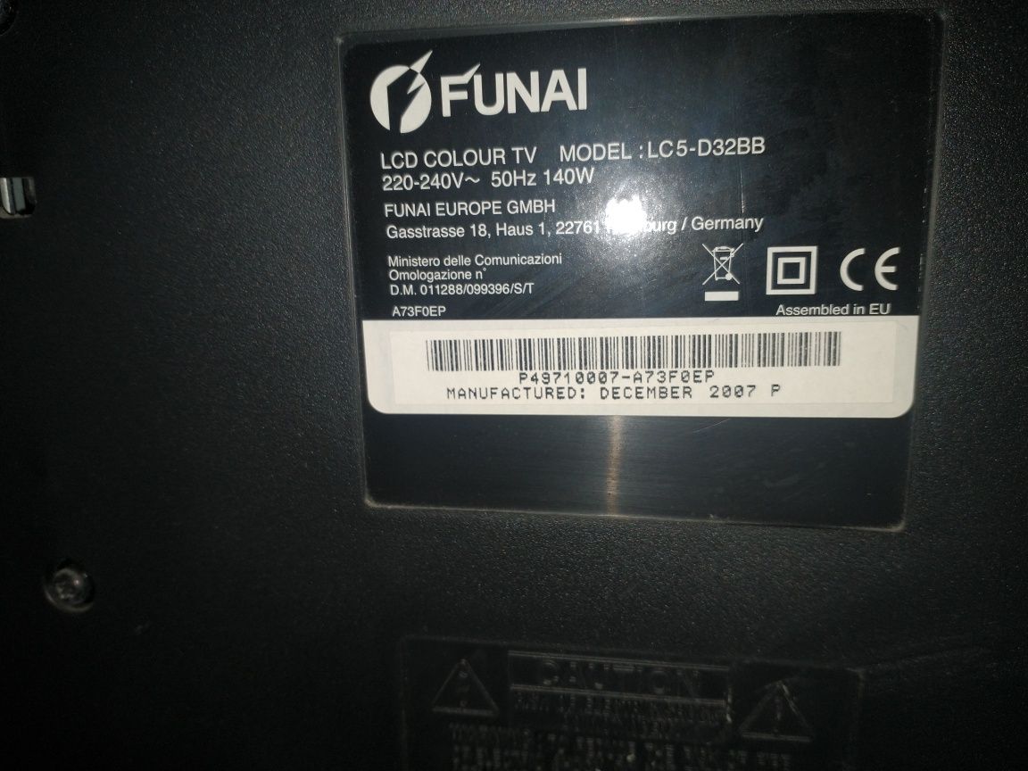 Telewizor Funai 32"  LC5-D32BB