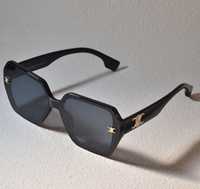 Celine okulary przeciwsloneczne czarne nowe
