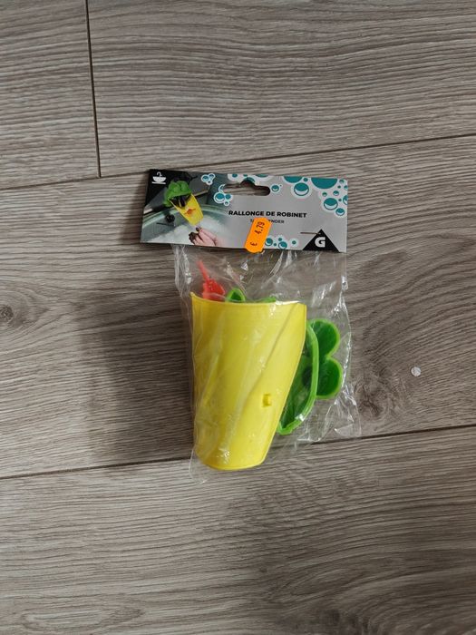 Przedłuzka do kąpieli na kran żabka