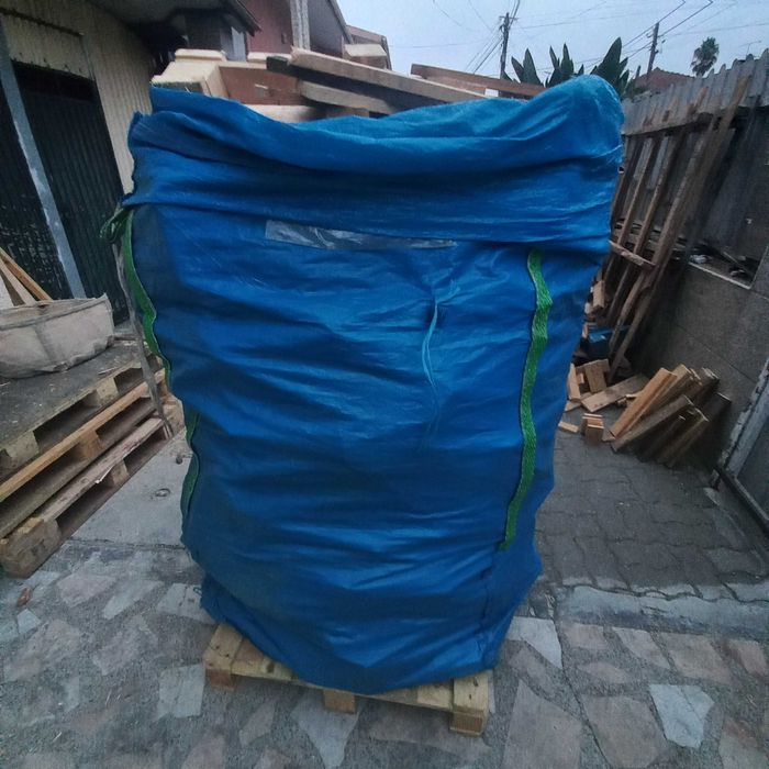 Big bag de lenha de paletes