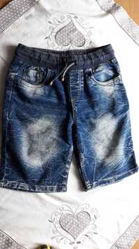 Spodenki Jeans chłopięce  - rozmiar 146