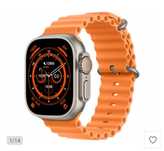 Watch hk9 ultra 2 max, 49mm komplet z pomarańczowy, to nie applr