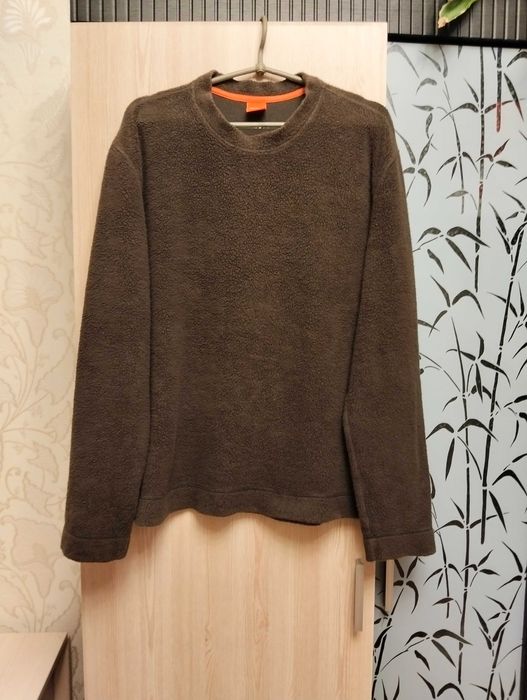 Толстовка свитшот Hugo Boss р. 52-56 80% шерсть