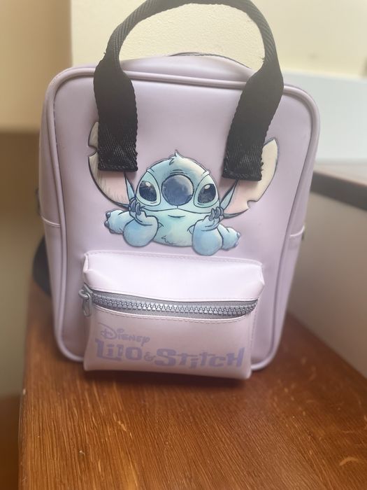Plecak Zara Lilo & Stitch mały fioletowy
