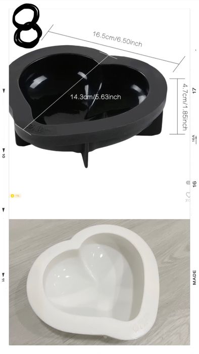 Formas de silicone varias