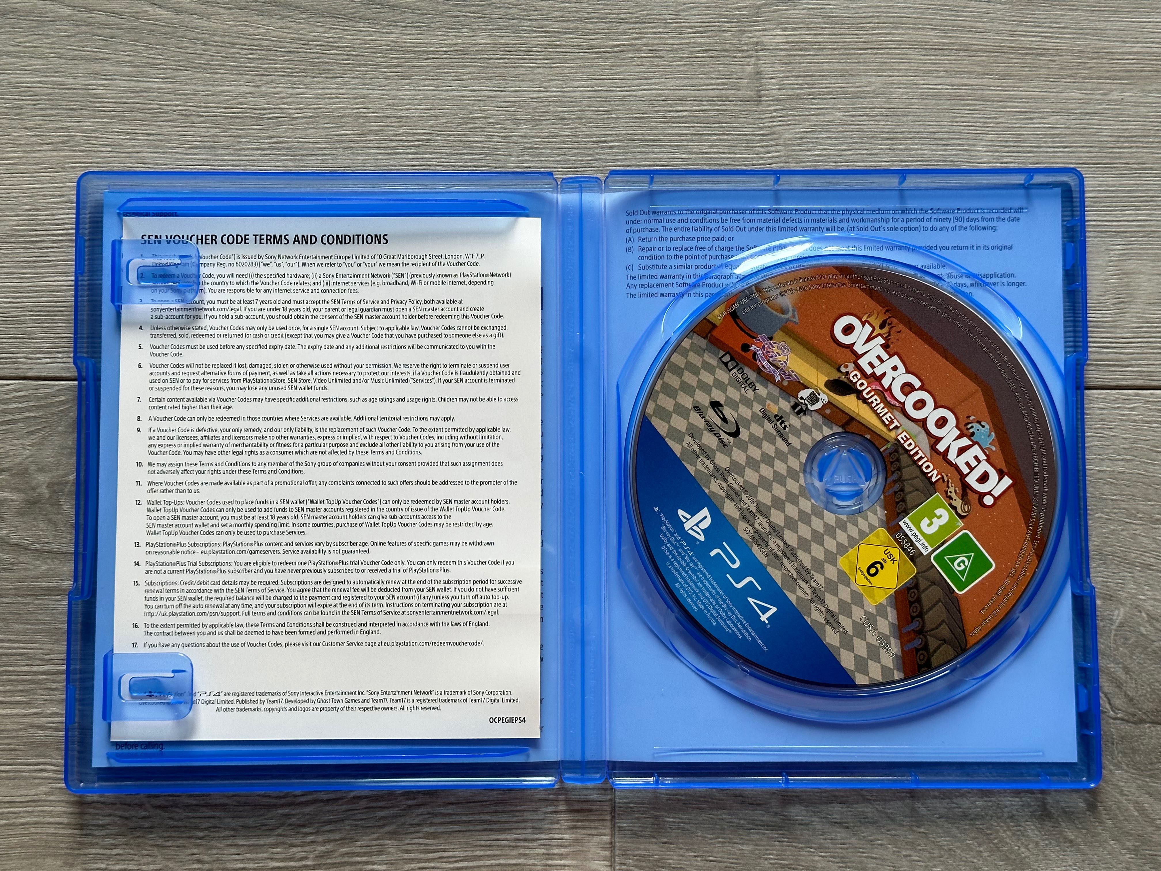 Overcooked (Gourmet Edition) / Playstation 4