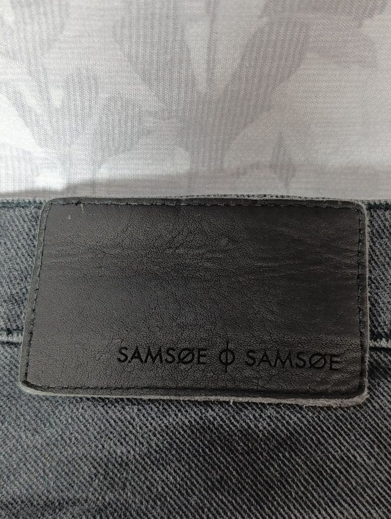 Spodnie Samsoe Samsoe W31 L34 Jeansy Szare