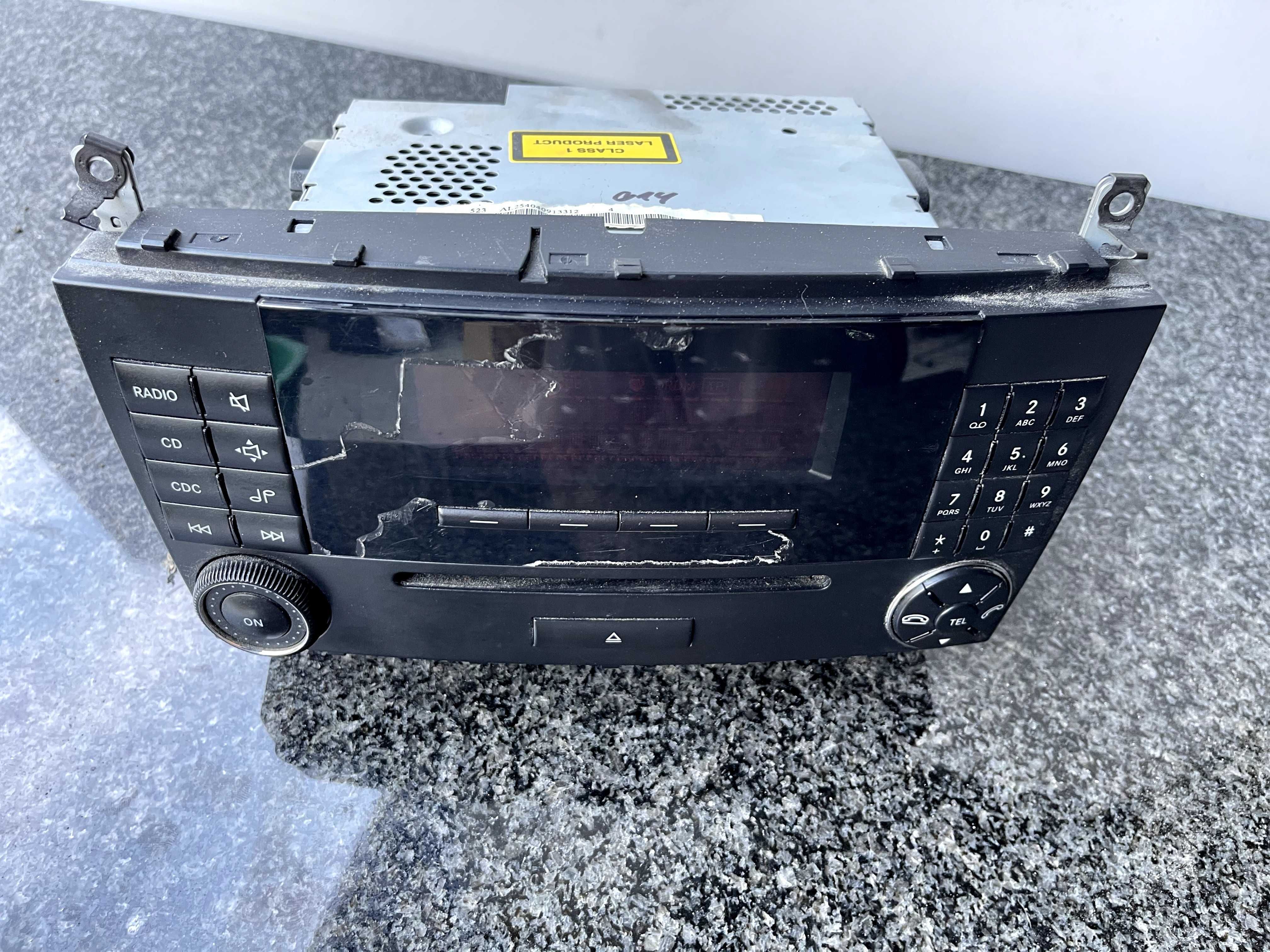 Radio Mercedes CLK W209