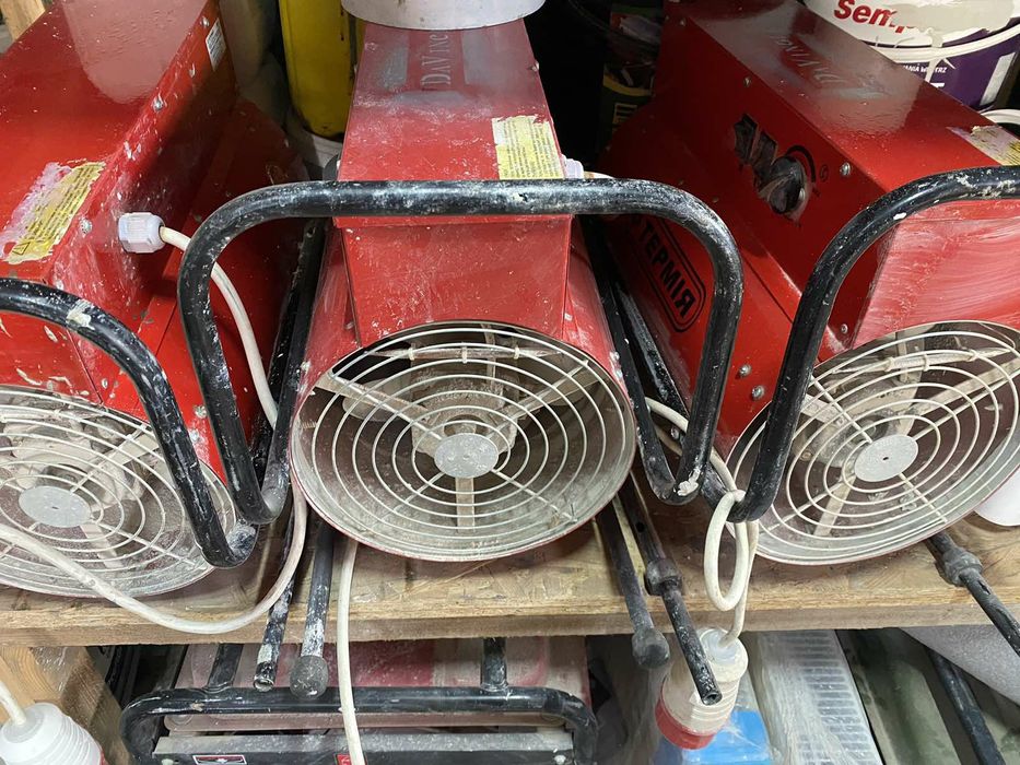 Оренда дуйок та теплових гармат