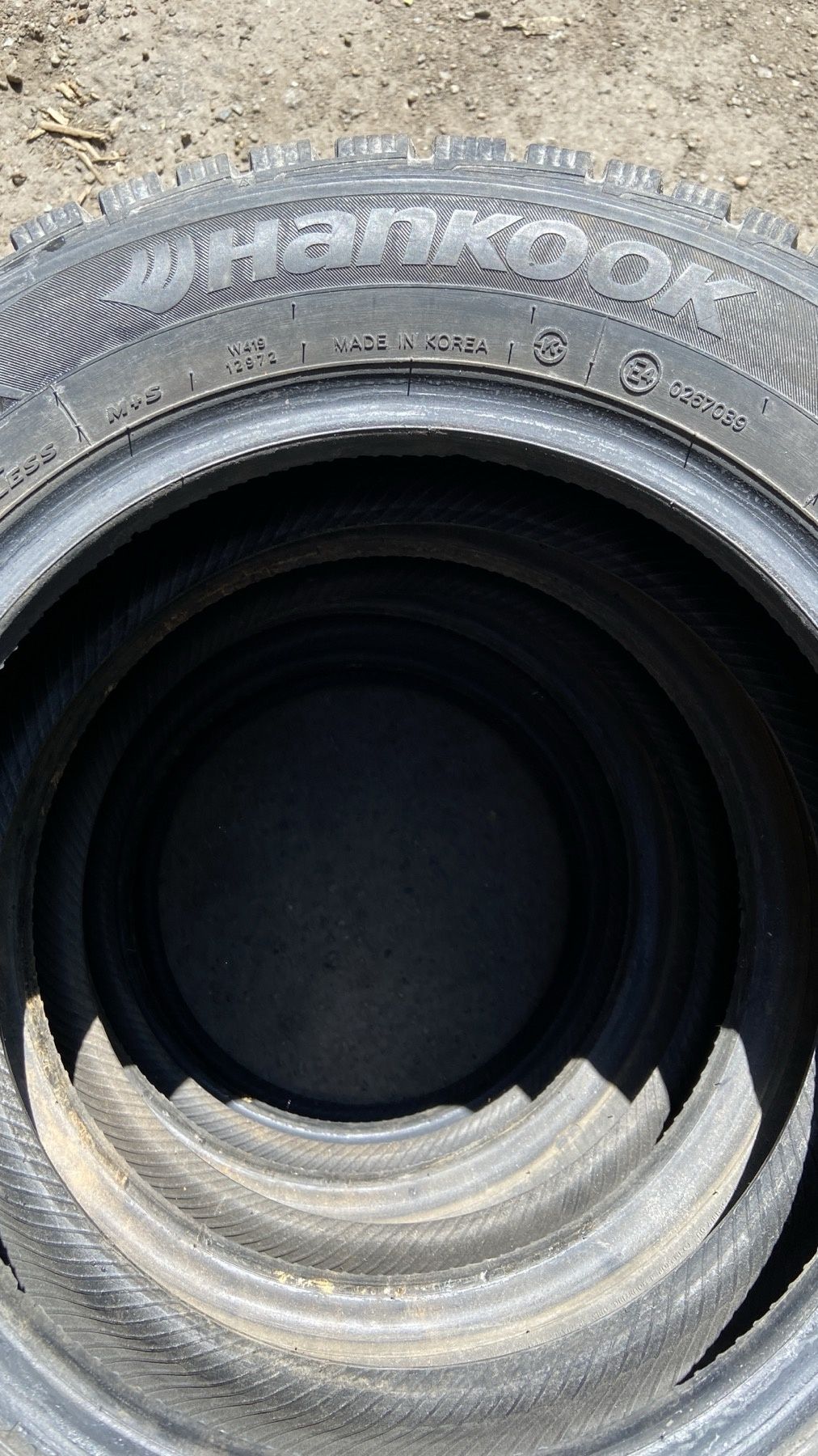 Зимние шины Hankook Winter i* Pike RS 155/70 R13 б/у комплект 4шт.