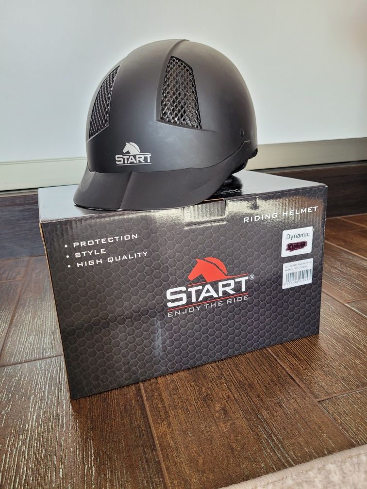 Kask jeździecki firmy START rozmiar S