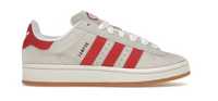 Adidas Campus 00s Crystal White Better Scarlet; rozmiar 42 2/3