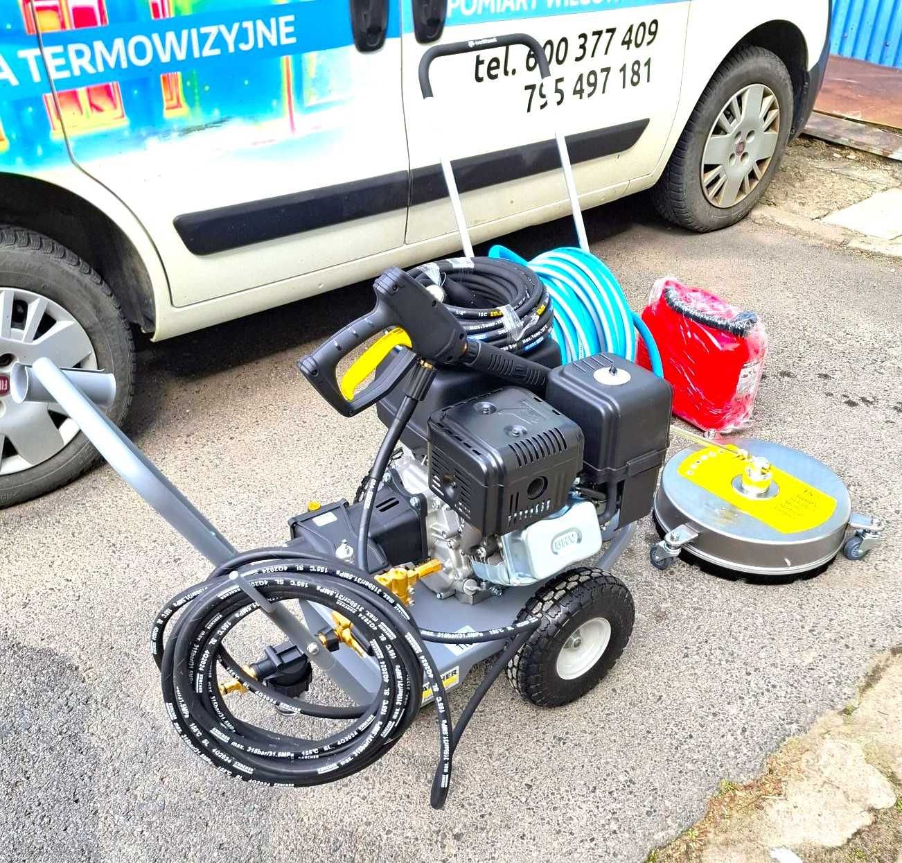 Wynajem Myjki Spalinowej Karcher 9/25 G - 250BAR - Kostka, Elewacja