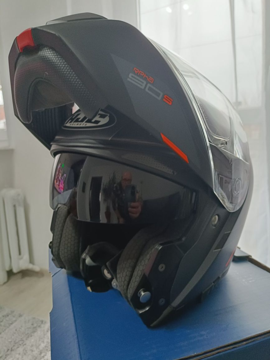 Kask HJC  R-Pha 90 S Bekavo Black/Orange  L