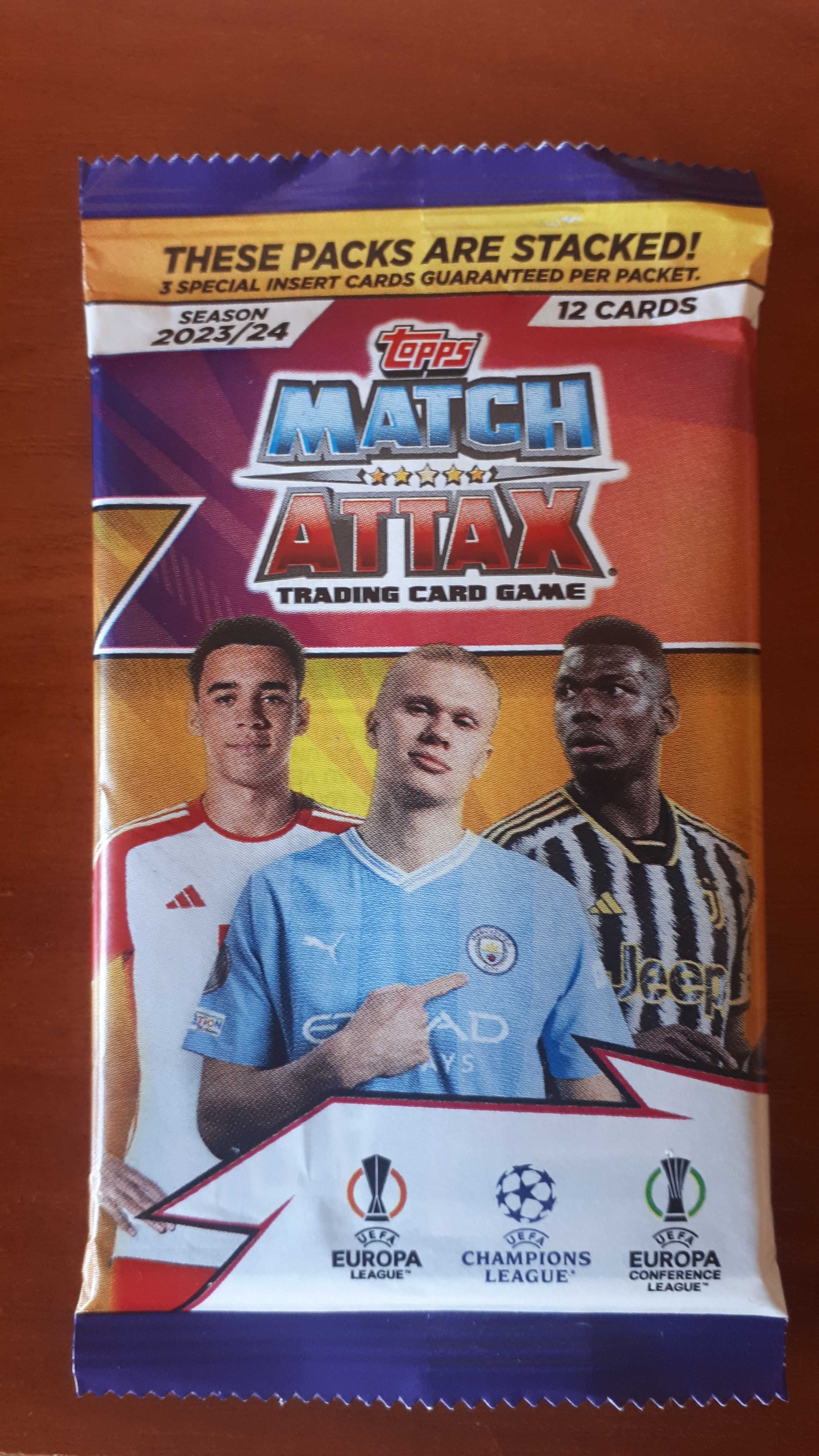 Match Attax 2023/24 UEFA CHAMPIONS LEAGUE saszetka