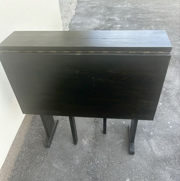 Stół sosnowy kolor wenge