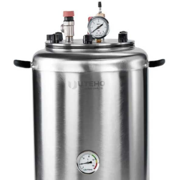 ВІД ВИРОБНИКА! Газовий нержавіючий автоклав на 24 банки! Гарантія 5р.!