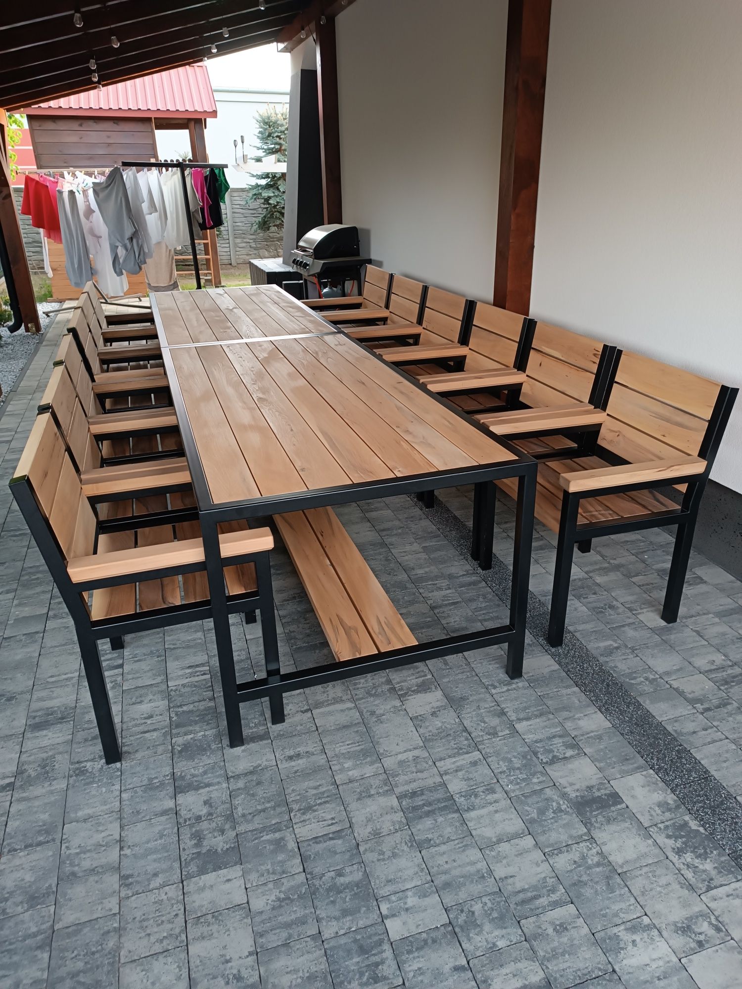 Meble ogrodowe loft