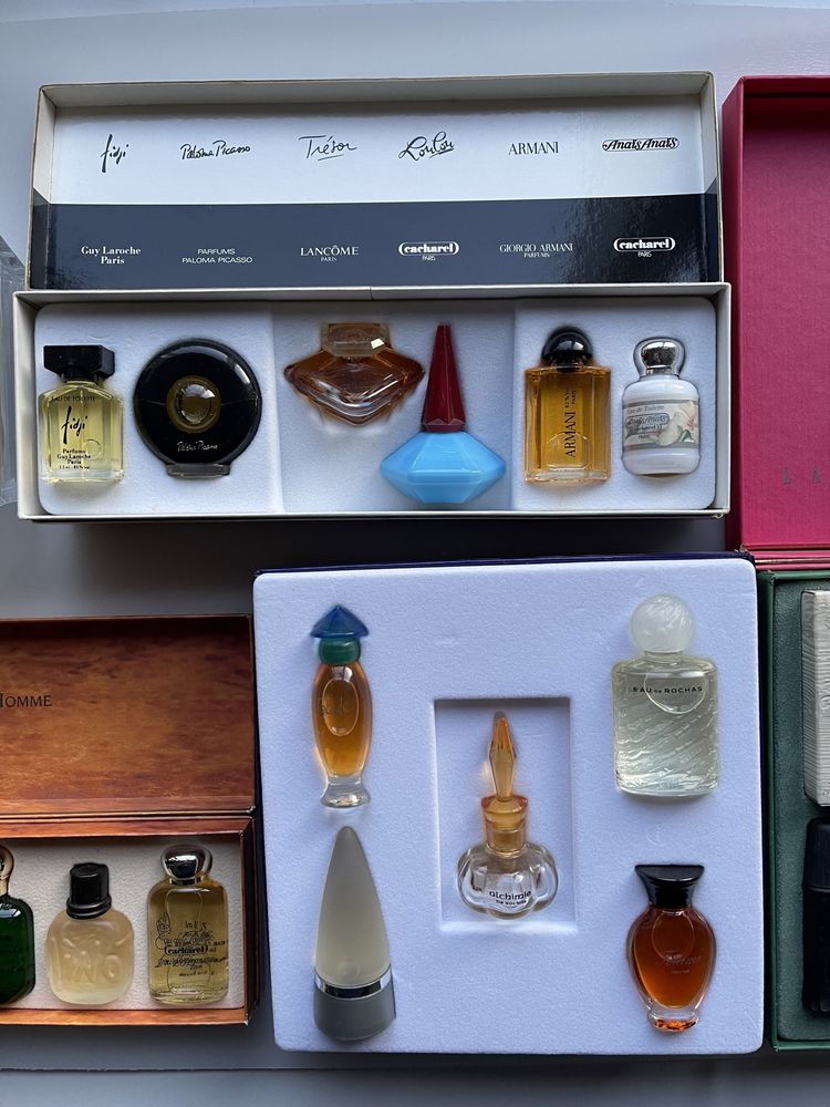 Coffrets de Miniaturas de Perfumes