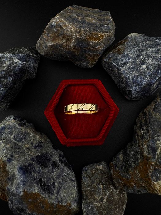 Złota Obrączka Frez | JAK NOWA | 585 | 3.36G