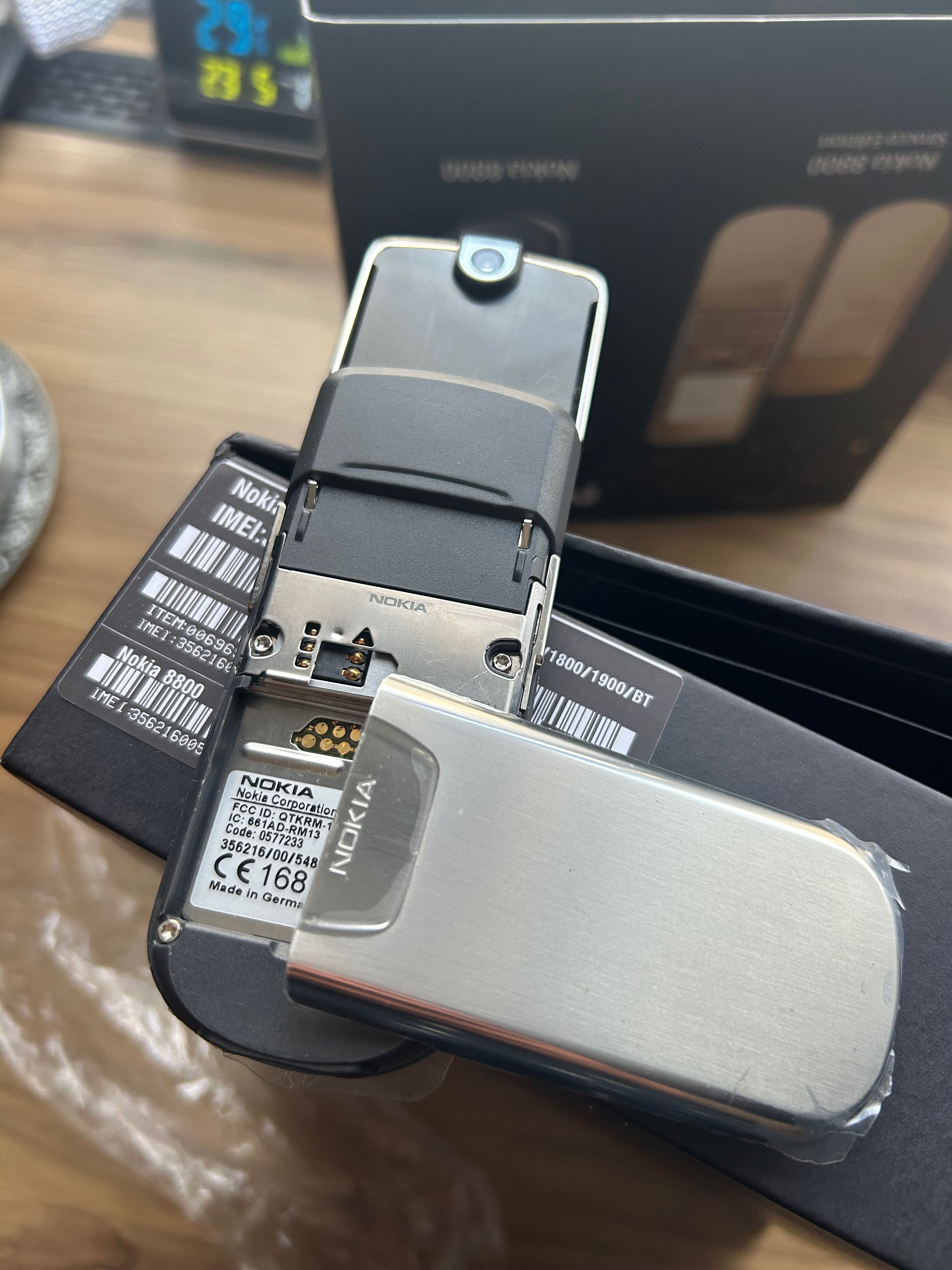 Nowa Nokia 8800*Jedyny Egzemplarz*Komplet/BezBlokad^Unikat^