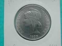 1254 - Angola: 50 centavos 1923 níquel, por 15,00