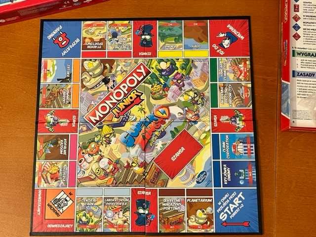 Gra planszowa Monopoly Junior Super Zings