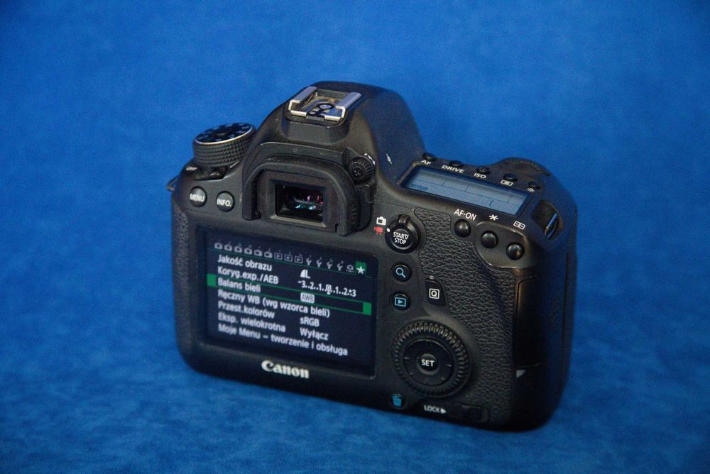 Canon EOS 6D przebieg 59 tys, stan bdb