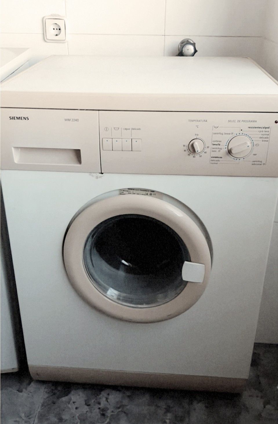 Máquina Lavar Roupa Siemens