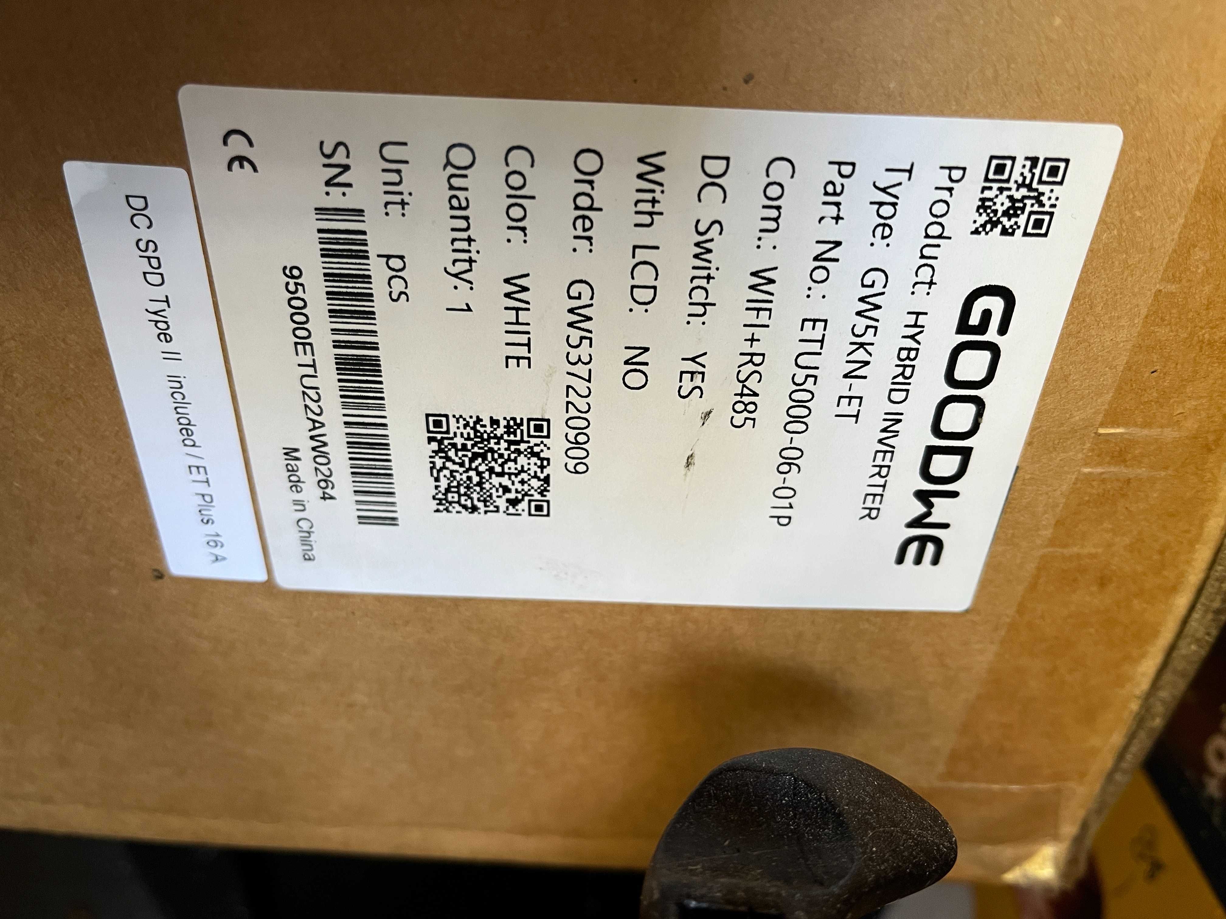 GOODWE GW10KN-ET PLUS+ 16A Falownik Inwerter Hybrydowy 3F
