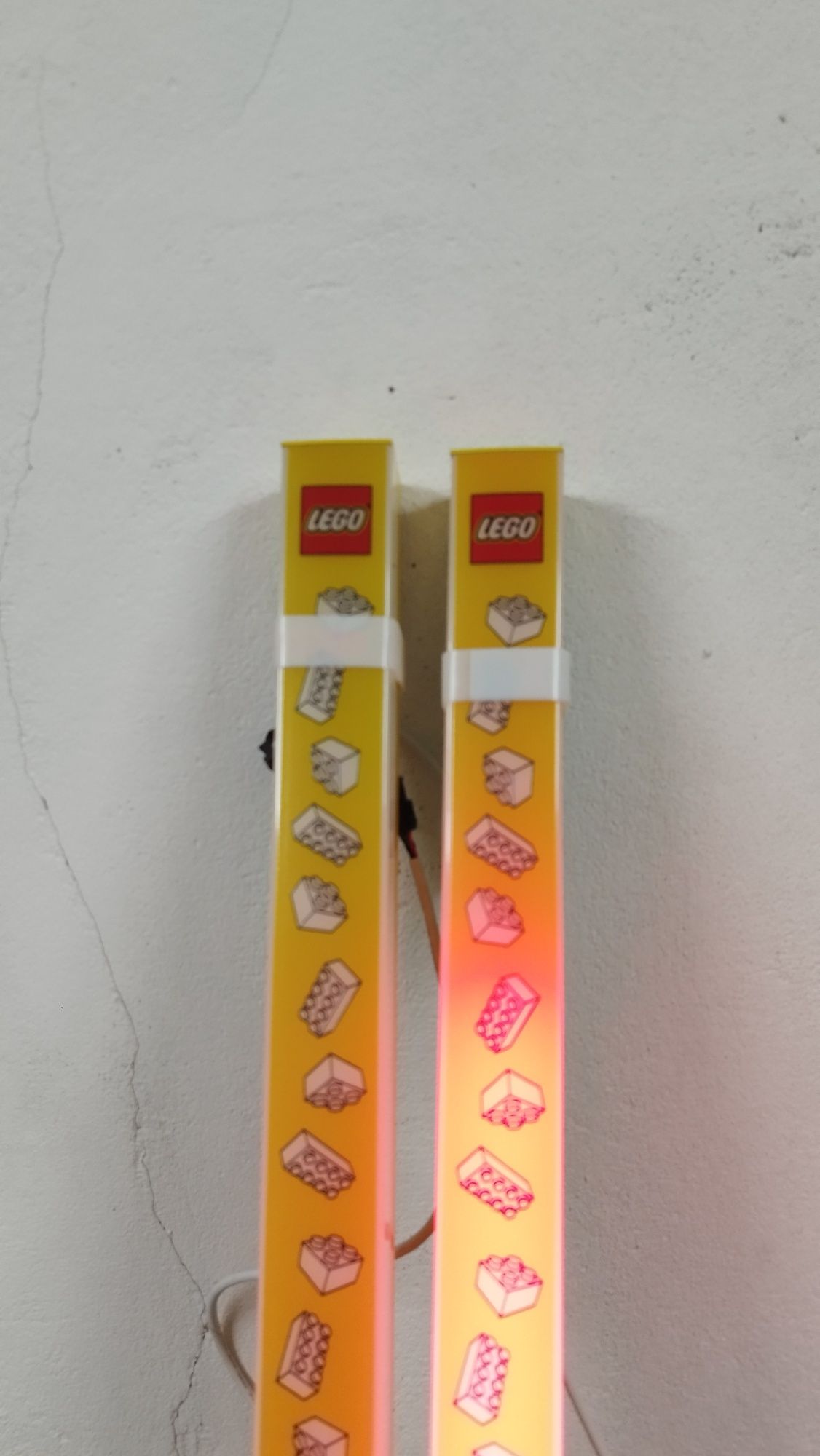 barras led lego com comando