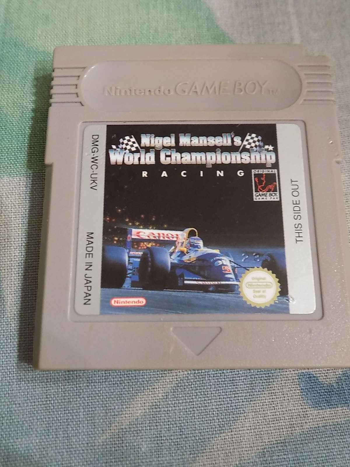 Nigel Mansell's World Championship Racing na Nintendo Game Boy/GBC/GBA
