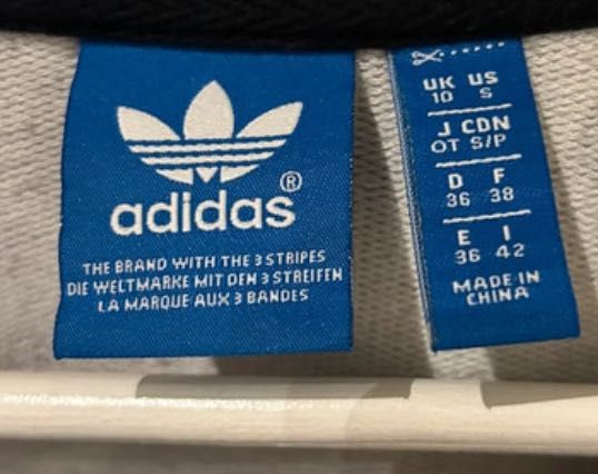 Adidas bluza w kwiaty Romantic Woods Sweatshirt 36 38