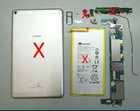 Huawei MediaPad T3 8 KOB-L09. Шлейф Крышка Камера Sim