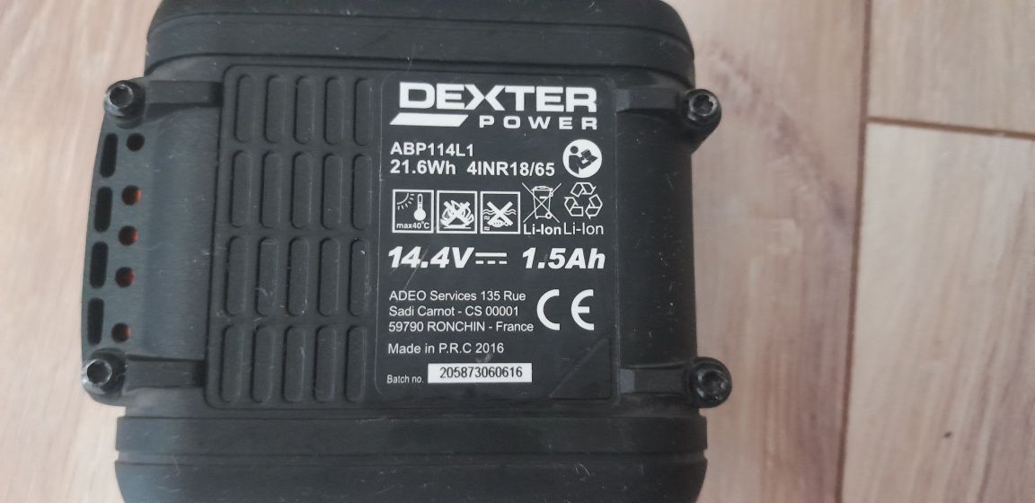 Akumulator bateria DEXTER POWER 14.4V 1.5AH