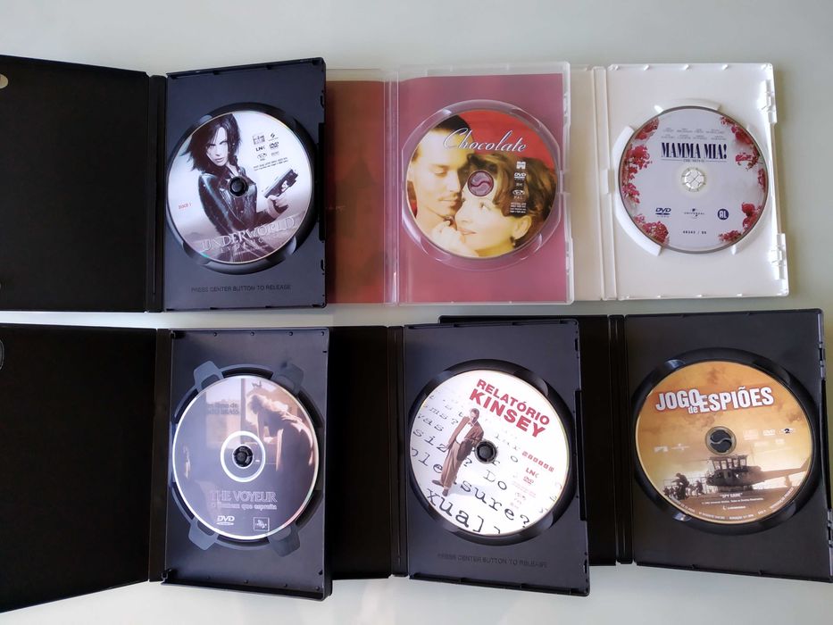 Vários Filmes DVD - vendo separado a 2€ e 3€