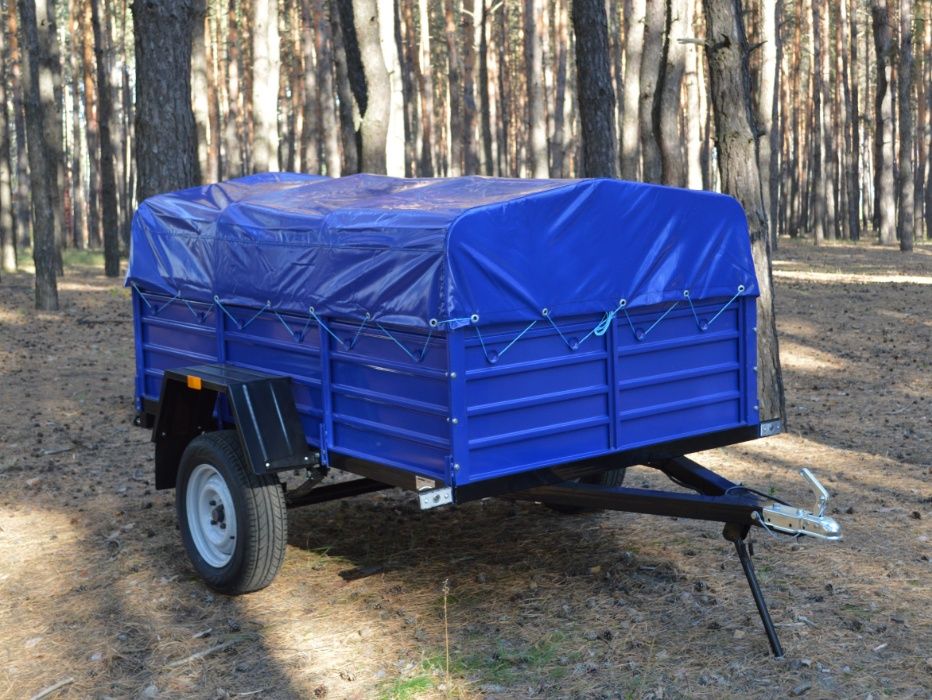 Легковий Причеп Посилений від Заводу 2.2 метра Одновісний. Разстрочка