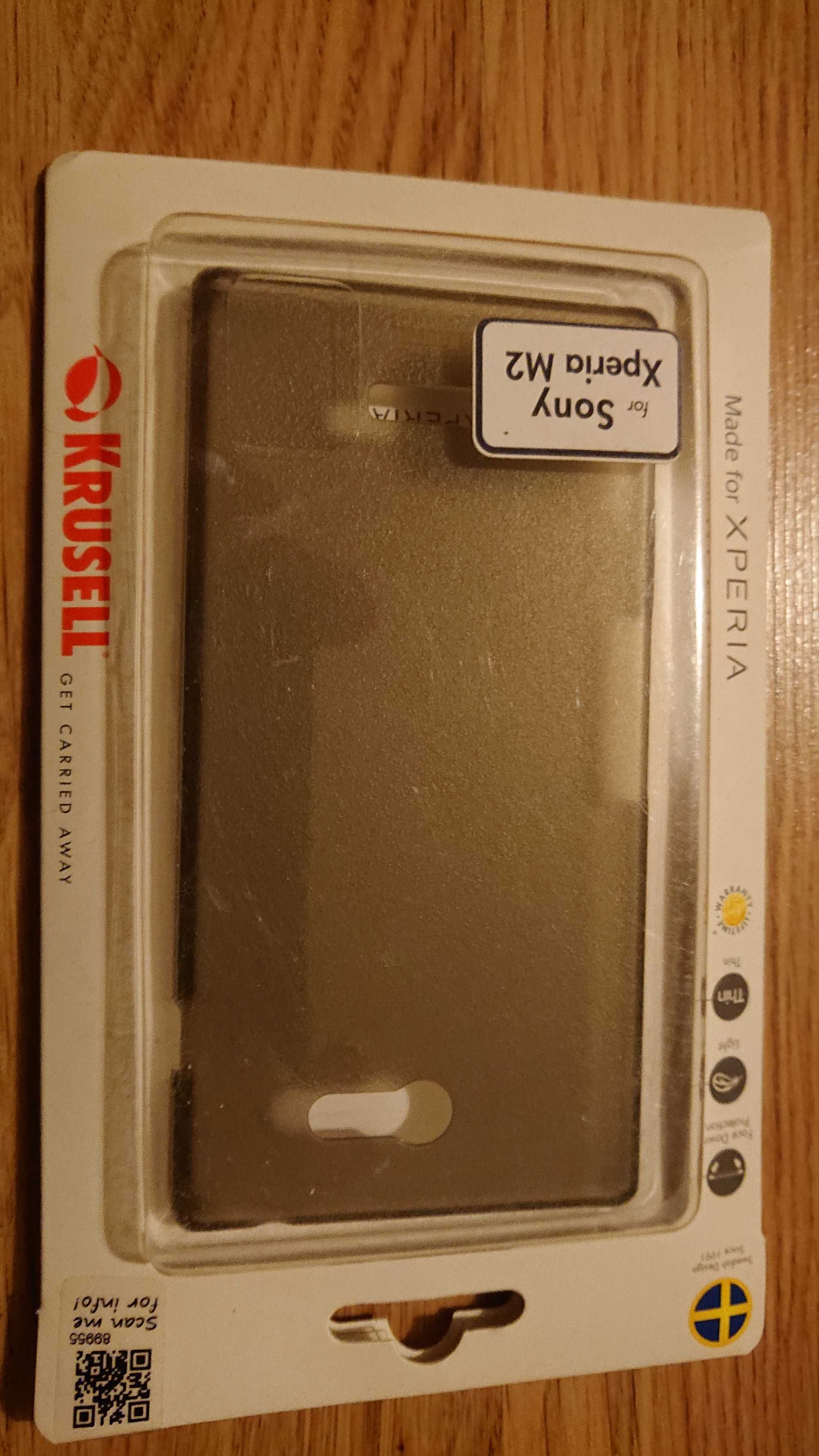Etui case folia ochronna Krusell Sony Xperia M2