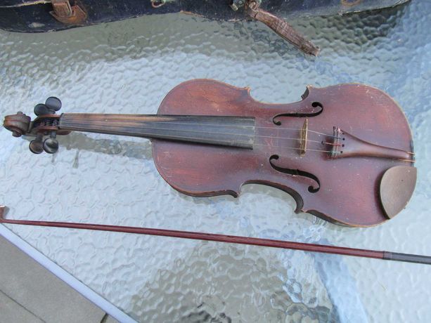 stare skrzypce lutnicze przedwojenne,antyk