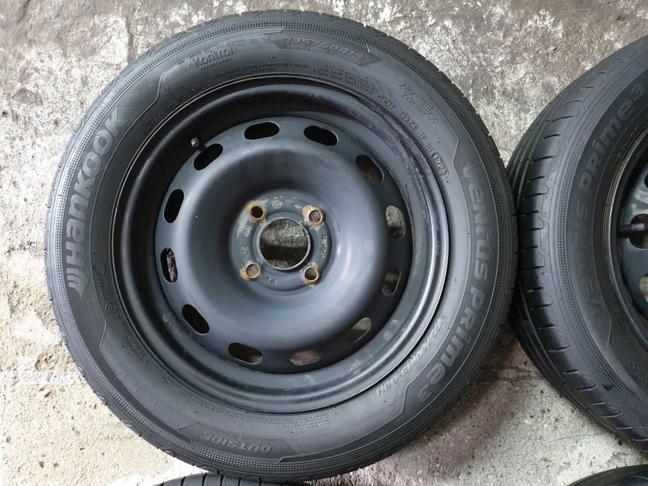 Felgi Stalowe Koła Ford R15 4x108 opony letnie 195/60R15 5,5mm 2023r