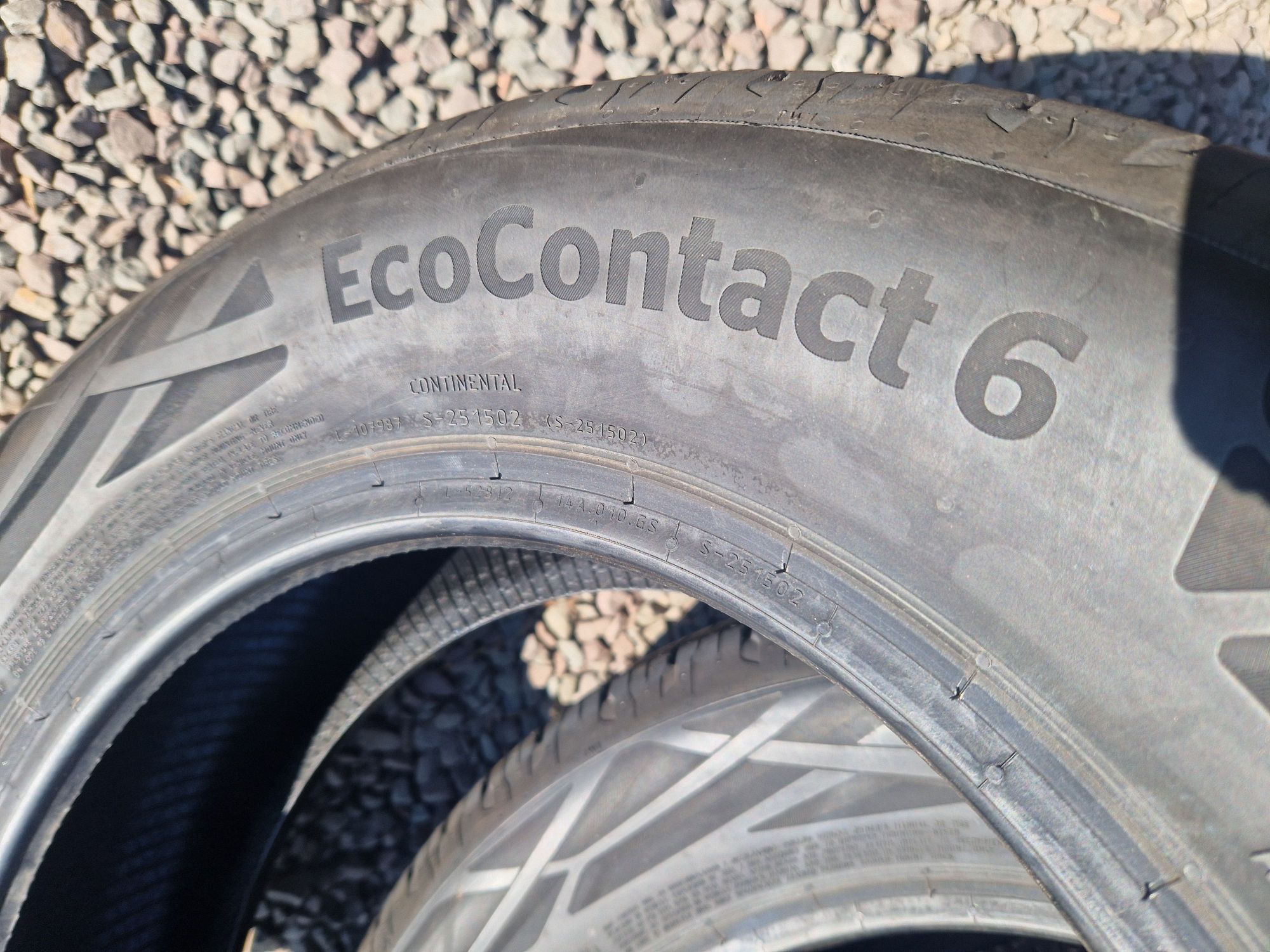 4 nowe demo opony 185/65/15 Continental EcoContact 6
