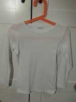 Biały ecru sweterek/bluzka z długim rękawem Reserved r. 116