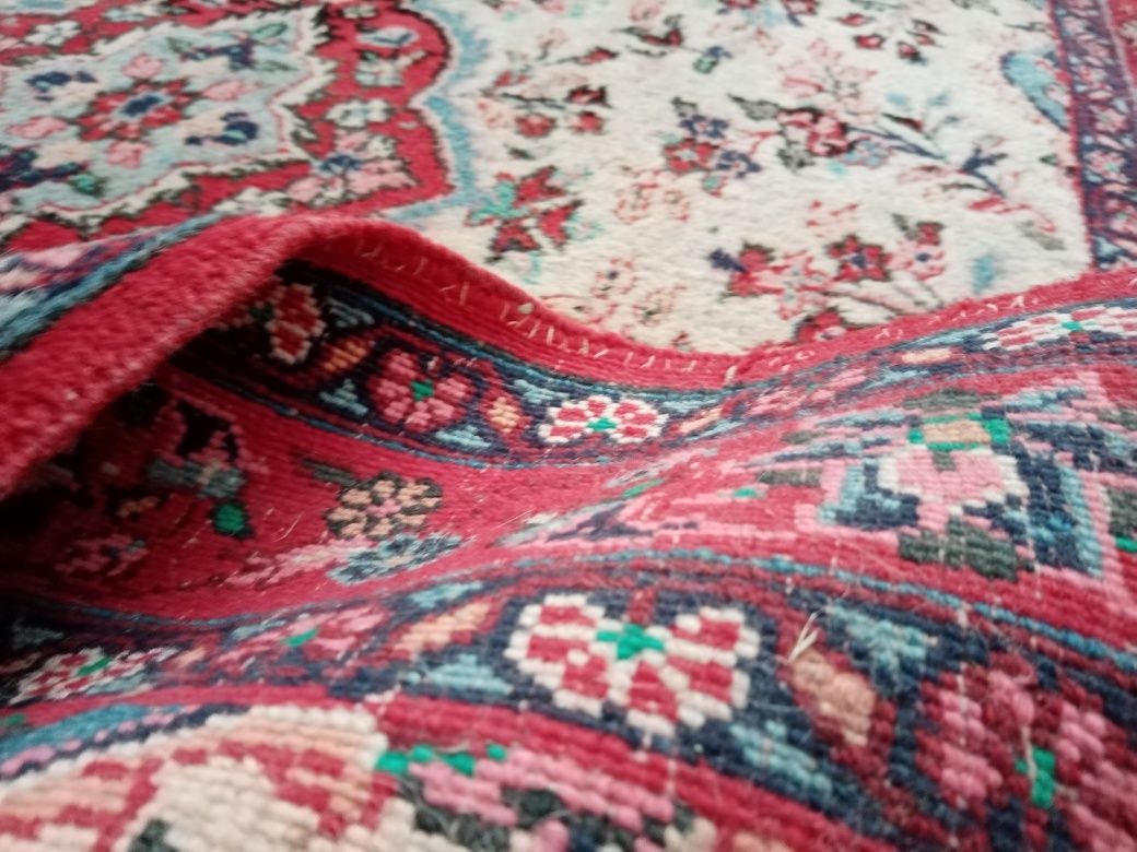 Śliczny wełniany ręcznie tkany dywan Meshed 110x190cm nr 902