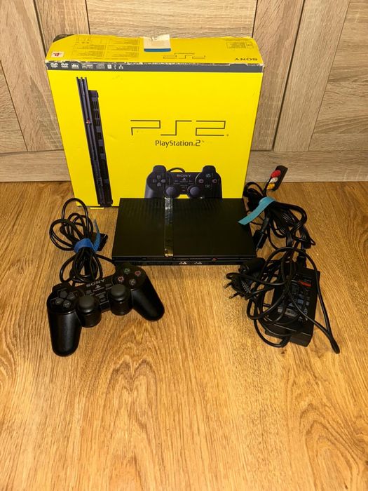 Konsola Playstation 2 + karton zestaw