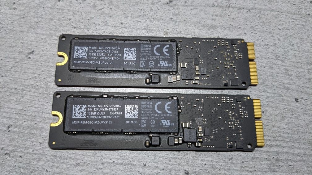 Ssd macbook air/pro mz-jpv128 (pci-e)