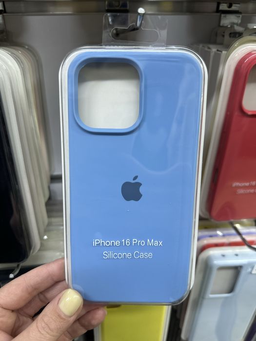 Силіконовий чохол на айфон 16 про макс, чехол на Iphone 16 pro max