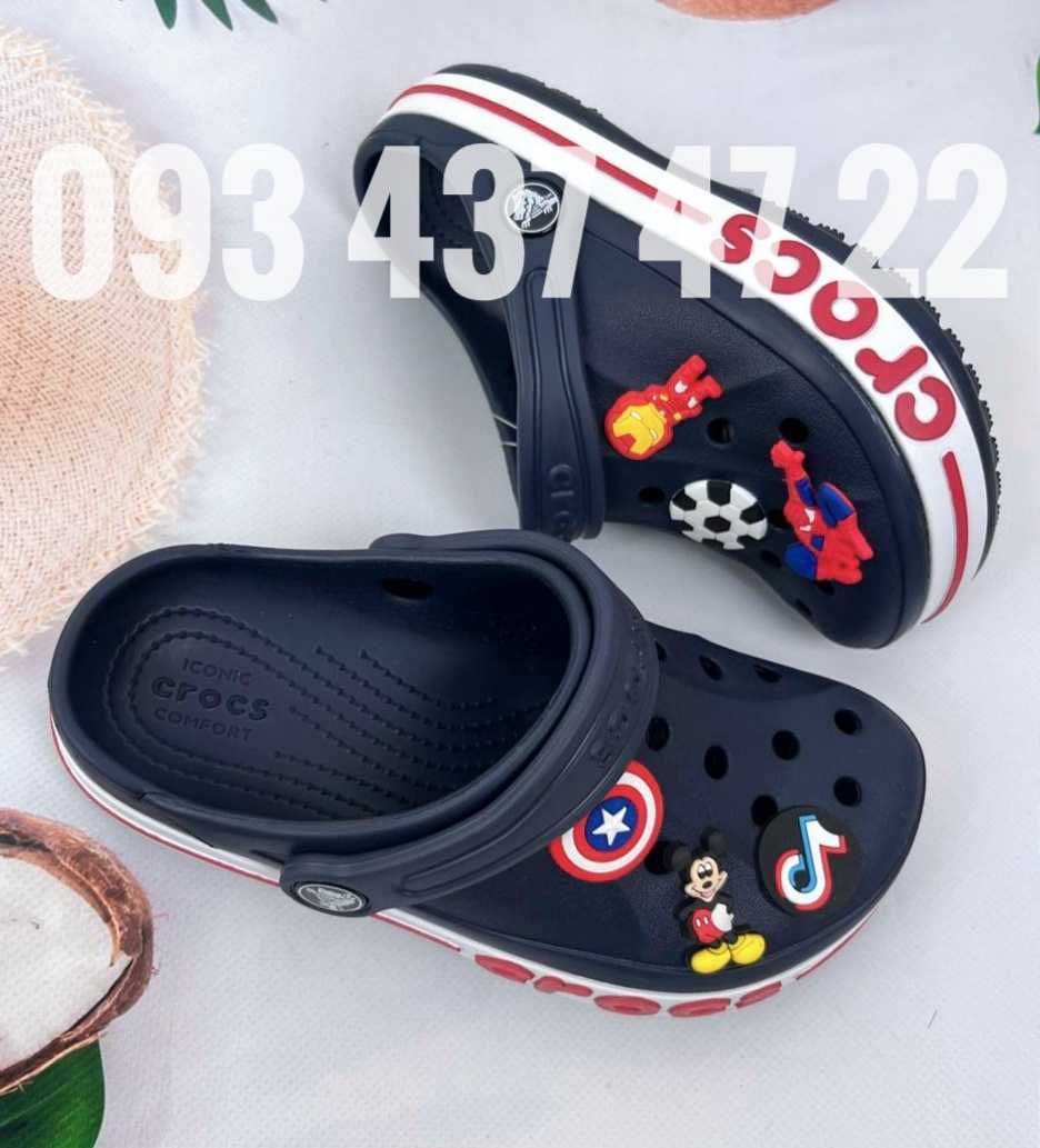 Crocs Bayaband Kids Дитячі Крокси Сабо Усі розміри у наявності