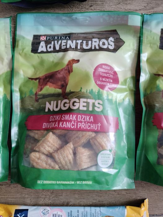 Adventuros strips i nuggets i Pedigree dentastix